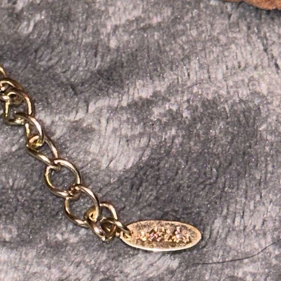 Ettika Revolve Brown Braided Choker w/ Bead Necklace - Picture 3 of 4